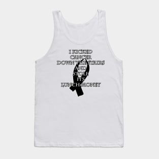 Cancer Bully (Black Ribbon) Tank Top